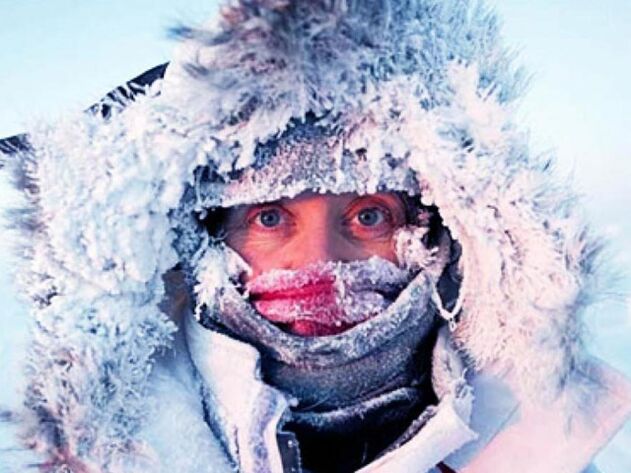 Une hypothermie de l'homme est la cause de sécrétions excessives